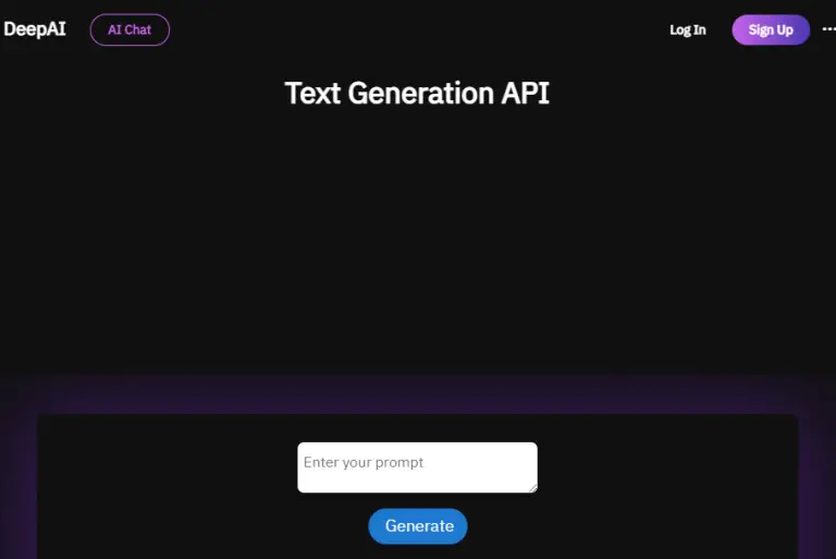 Text Generation API