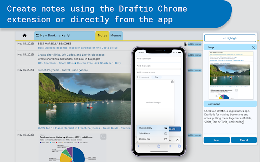 Draftio Chrome Extension