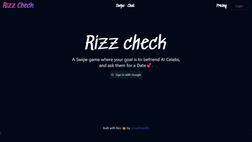 Rizz check