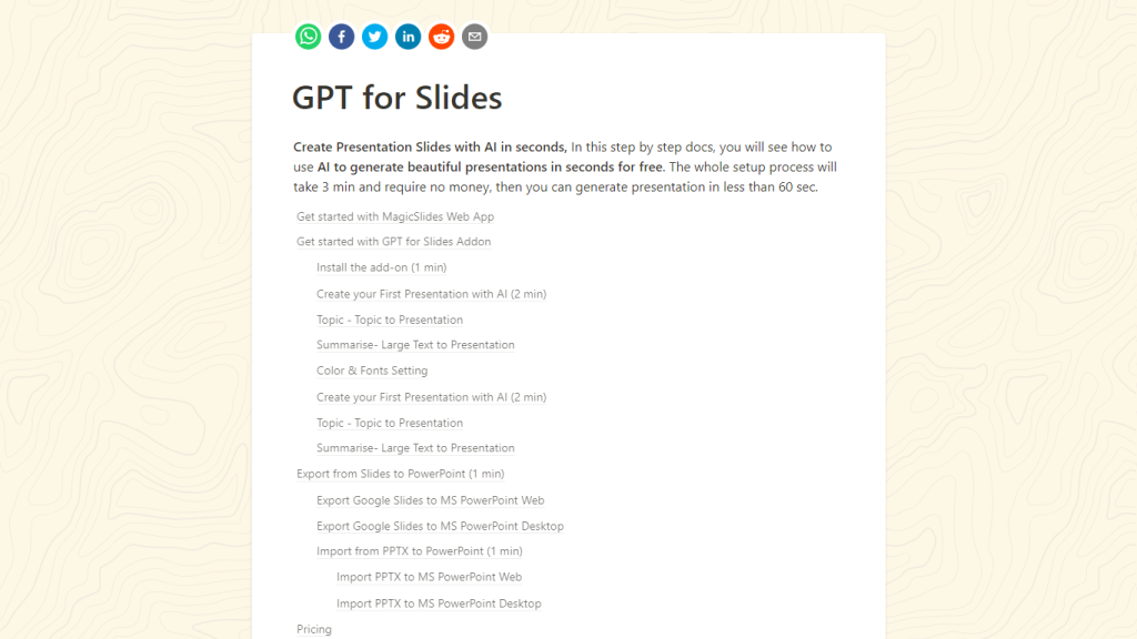 GPT for Slides