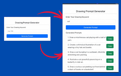 Drawing Prompts Generator by Chatgpt